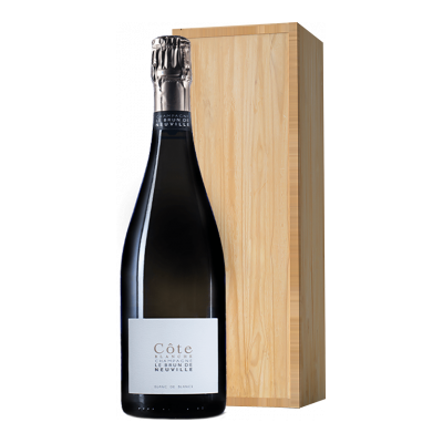 Champagne le Brun de Neuville Jéroboam - Champagner le Brun de Neuville - Côte Blanche - Blanc de Blancs Brut - Holzkiste Champagne le Brun de Neuville Jéroboam - Champagner le Brun de Neuville - Côte Blanche - Blanc de Blancs Brut - Holzkiste