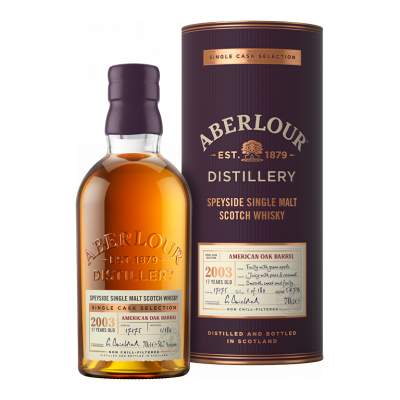 Whisky - Aberlour Single Cask - American Oak Barrel 17 Jahre - Etui Whisky - Aberlour Single Cask - American Oak Barrel 17 Jahre - Etui