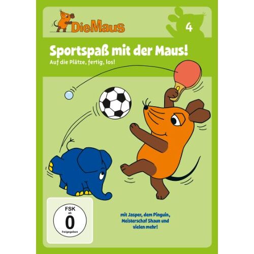 Armin Maiwald – GEBRAUCHT Die Sendung mit der Maus DVD 4: Sportspaß mit der Maus – Preis vom 07.01.2024 05:53:54 h