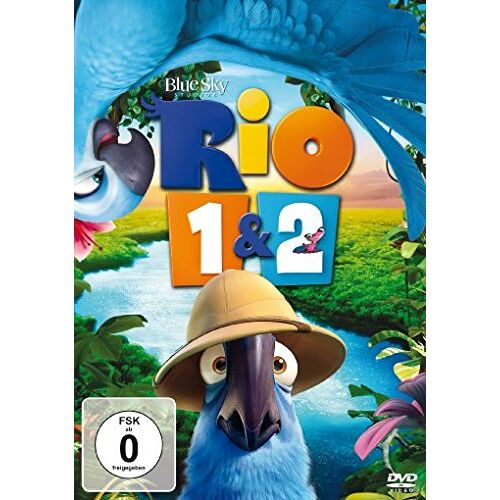 Carlos Saldanha – GEBRAUCHT Rio / Rio 2 – Dschungelfieber [2 DVDs] – Preis vom 08.01.2024 05:55:10 h