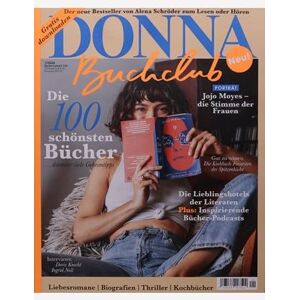 Donna Buchclub - GEBRAUCHT Donna Buchclub 1/2024 Die 100 schönsten Bücher - Preis vom 25.04.2024 05:08:43 h