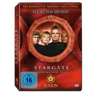 Richard Dean Anderson - GEBRAUCHT Stargate Kommando SG-1 - Season 4 [6 DVDs] - Preis vom 09.05.2024 04:53:29 h