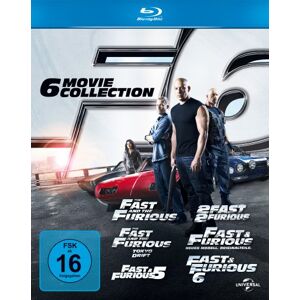 Justin Lin - GEBRAUCHT Fast & Furious 1-6 [Blu-ray] - Preis vom 09.05.2024 04:53:29 h