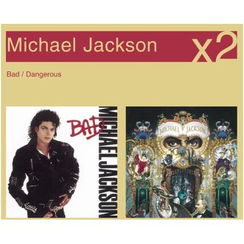 Michael Jackson - GEBRAUCHT Bad / Dangerous - Preis vom 24.03.2026 06:22:45 h