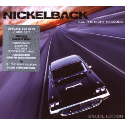 Nickelback - GEBRAUCHT All the Right Reasons (Special Edition CD+DVD) - Preis vom 15.07.2026 23:24:35 h Nickelback - GEBRAUCHT All the Right Reasons (Special Edition CD+DVD) - Preis vom 15.07.2026 23:24:35 h