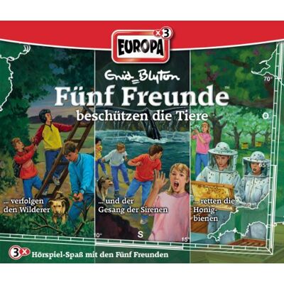 Fünf Freunde - GEBRAUCHT 20/3er Box-Beschützen die Tiere (74/84/90) - Preis vom 23.07.2026 19:55:13 h Fünf Freunde - GEBRAUCHT 20/3er Box-Beschützen die Tiere (74/84/90) - Preis vom 23.07.2026 19:55:13 h