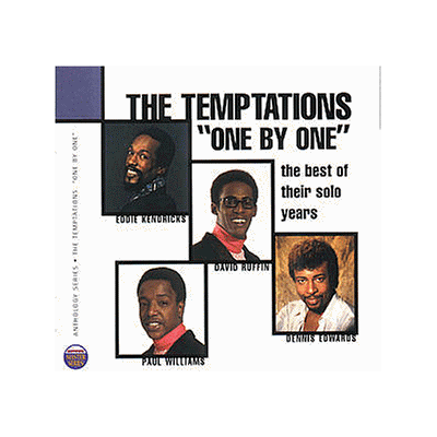 The Temptations - GEBRAUCHT One By One - The Best of their Solo Years - Preis vom 21.07.2026 19:43:26 h The Temptations - GEBRAUCHT One By One - The Best of their Solo Years - Preis vom 21.07.2026 19:43:26 h