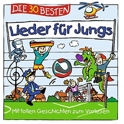 Simone Sommerland, Karsten Glück & die Kita-Frösche - GEBRAUCHT Die 30 besten Lieder für Jungs - Preis vom 19.07.2026 03:14:19 h Simone Sommerland, Karsten Glück & die Kita-Frösche - GEBRAUCHT Die 30 besten Lieder für Jungs - Preis vom 19.07.2026 03:14:19 h
