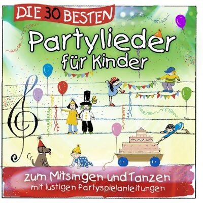 Simone Sommerland, Karsten Glück & die Kita-Frösche - GEBRAUCHT Die 30 besten Partylieder für Kinder - zum Mitsingen und Tanzen - Preis vom 22.07.2026 11:50:13 h Simone Sommerland, Karsten Glück & die Kita-Frösche - GEBRAUCHT Die 30 besten Partylieder für Kinder - zum Mitsingen und Tanzen - Preis vom 22.07.2026 11:50:13 h
