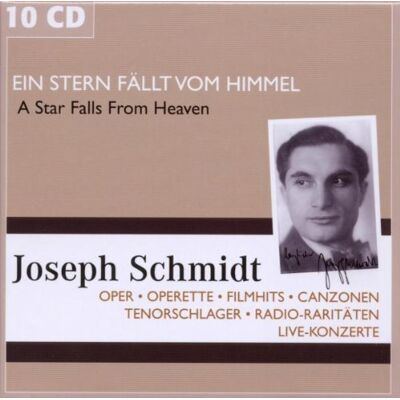 GEBRAUCHT Joseph Schmidt - Ein Stern fällt vom Himmel: Oper, Operette, Filmhits, Canzonen, Tenorschlager, Radio Raritäten, Live Konzerte - Preis vom 22.07.2026 11:50:13 h GEBRAUCHT Joseph Schmidt - Ein Stern fällt vom Himmel: Oper, Operette, Filmhits, Canzonen, Tenorschlager, Radio Raritäten, Live Konzerte - Preis vom 22.07.2026 11:50:13 h