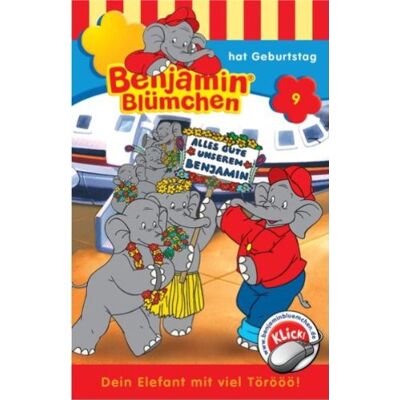 Benjamin Blümchen Folge 9: hat Geburtstag - Musikkassette Benjamin Blümchen Folge 9: hat Geburtstag - Musikkassette