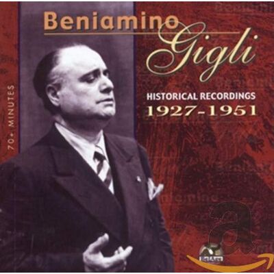 Gigli - GEBRAUCHT Historical Recordings 1927-1951 - Preis vom 16.07.2026 07:42:06 h Gigli - GEBRAUCHT Historical Recordings 1927-1951 - Preis vom 16.07.2026 07:42:06 h