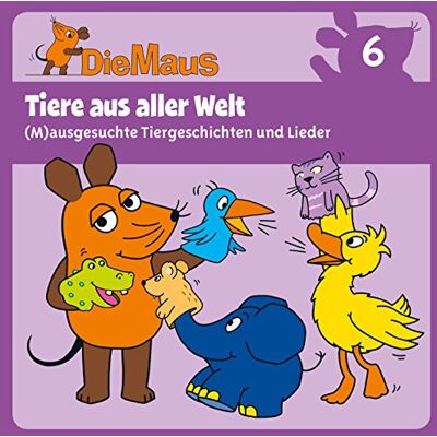 Various - GEBRAUCHT Die Sendung mit der Maus CD 6: Tiere aus aller Welt - Preis vom 22.07.2026 11:50:13 h Various - GEBRAUCHT Die Sendung mit der Maus CD 6: Tiere aus aller Welt - Preis vom 22.07.2026 11:50:13 h
