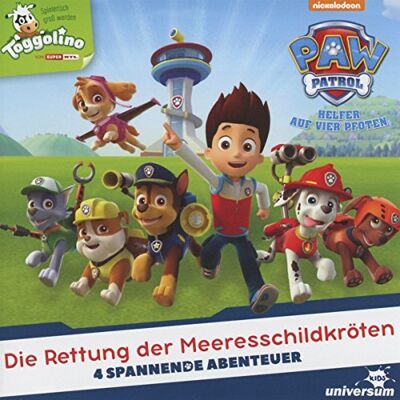 Paw Patrol - Helfer auf Vier Pfoten - GEBRAUCHT Hörspiel Folge 1: die Rettung der Meeresschildkröt - Preis vom 06.08.2026 03:17:29 h Paw Patrol - Helfer auf Vier Pfoten - GEBRAUCHT Hörspiel Folge 1: die Rettung der Meeresschildkröt - Preis vom 06.08.2026 03:17:29 h
