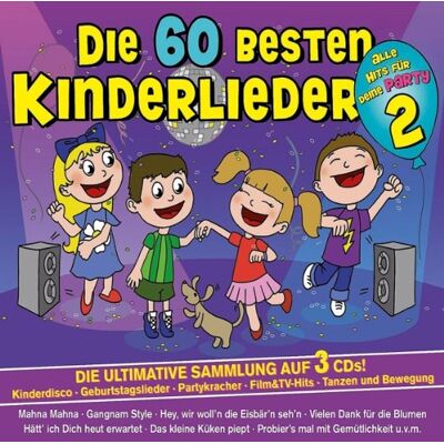 Familie Sonntag - GEBRAUCHT Die 60 Besten Kinderlieder für Deine Party - Preis vom 19.07.2026 03:14:19 h Familie Sonntag - GEBRAUCHT Die 60 Besten Kinderlieder für Deine Party - Preis vom 19.07.2026 03:14:19 h