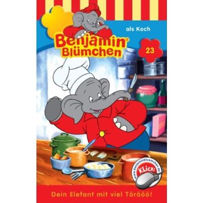 Benjamin Blümchen Folge 23: als Koch - Musikkassette Benjamin Blümchen Folge 23: als Koch - Musikkassette