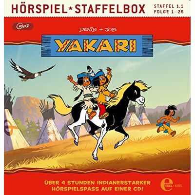 GEBRAUCHT Yakari - Hörspiel Staffelbox - Staffel 1.1, Folge 1 bis 26 als mp3-CD - Die Original-Hörspiele zur TV-Serie - Preis vom 14.07.2026 19:41:18 h GEBRAUCHT Yakari - Hörspiel Staffelbox - Staffel 1.1, Folge 1 bis 26 als mp3-CD - Die Original-Hörspiele zur TV-Serie - Preis vom 14.07.2026 19:41:18 h