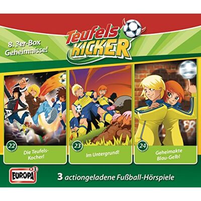 Teufelskicker - GEBRAUCHT 08/3-er Box-Folgen 22-24 - Preis vom 15.07.2026 07:40:39 h Teufelskicker - GEBRAUCHT 08/3-er Box-Folgen 22-24 - Preis vom 15.07.2026 07:40:39 h