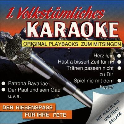 Various - GEBRAUCHT 1.Volkstümliches Karaoke - Preis vom 24.07.2026 07:50:18 h Various - GEBRAUCHT 1.Volkstümliches Karaoke - Preis vom 24.07.2026 07:50:18 h