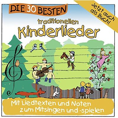 Simone Sommerland, Karsten Glück & die Kita-Frösche - GEBRAUCHT Die 30 besten traditionellen Kinderlieder - mit Liedtexten und Noten - Preis vom 17.07.2026 15:43:18 h Simone Sommerland, Karsten Glück & die Kita-Frösche - GEBRAUCHT Die 30 besten traditionellen Kinderlieder - mit Liedtexten und Noten - Preis vom 17.07.2026 15:43:18 h