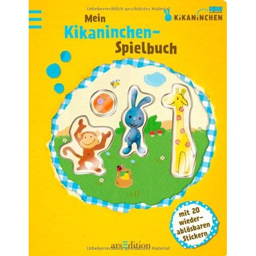 kein Autor - GEBRAUCHT Kikaninchen - Mein Kikaninchen-Spielbuch: mit 20 wieder ablösbaren Stickern - Preis vom 28.03.2024 06:04:05 h