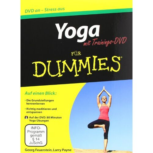 Georg Feuerstein - Yoga für Dummies mit Video-DVD (Fur Dummies) - Preis vom 24.05.2022 04:37:49 h
