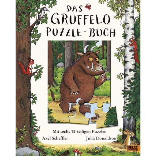 Axel Scheffler - GEBRAUCHT Das Grüffelo-Puzzle-Buch: Mit sechs 12-teiligen Puzzles - Preis vom 28.03.2024 06:04:05 h