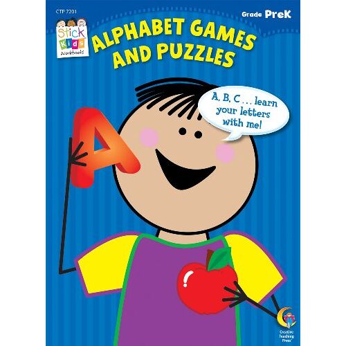 - Alphabet Games and Puzzles, Grade PreK (Stick Kids Workbooks) - Preis vom 24.05.2022 04:37:49 h