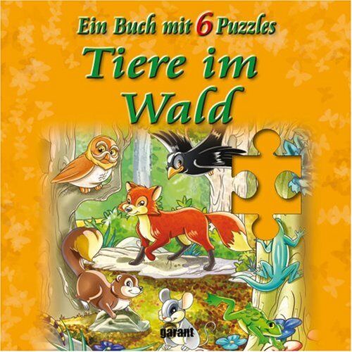 GEBRAUCHT Tiere aus dem Wald - Puzzle - Buch mit 6 Puzzles: Ein Buch mit 6 Puzzles - Preis vom 27.03.2024 06:01:49 h