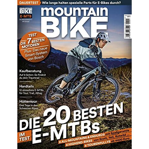 - mountainBIKE - E-Mountainbike 01/22 - Preis vom 24.06.2022 04:40:58 h