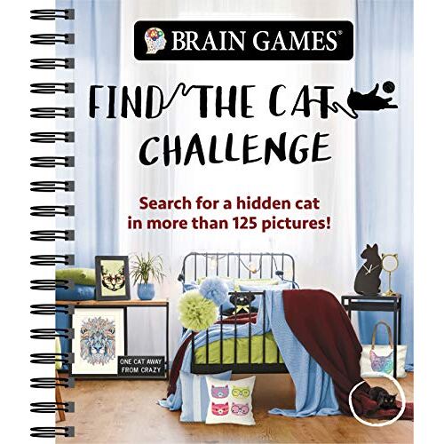 Ltd Publications International - Brain Games Find the Cat Challenge: Search for a Hidden Cat in More Than 125 Pictures! (Brain Games - Picture Puzzles) - Preis vom 24.05.2022 04:37:49 h