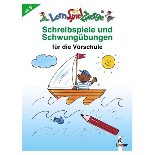 Andreas Henze - GEBRAUCHT LernSpielZwerge Übungsblock: Schreibspiele und Schwungübungen für die Vorschule - Preis vom 27.03.2024 06:01:49 h