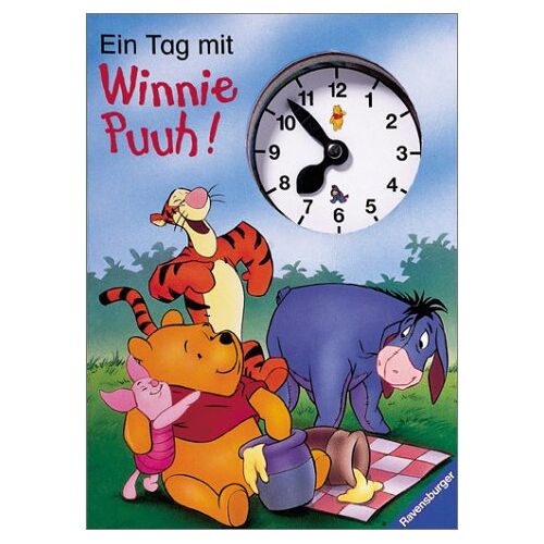 Walt Disney – GEBRAUCHT Winnie Puuh: Ein Tag mit Winnie Puuh: Buch mit Uhr – Preis vom 07.01.2024 05:53:54 h