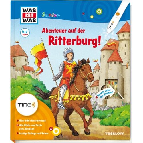 Eva Dix - GEBRAUCHT Ting: Was ist was junior. Abenteuer auf der Ritterburg! - Preis vom 27.03.2024 06:01:49 h