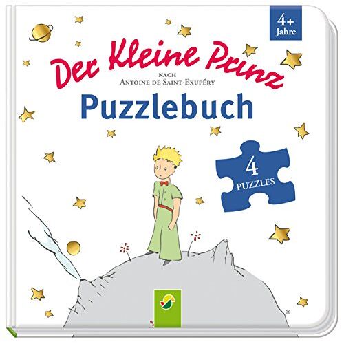 Saint-Exupéry, Antoine de - Der kleine Prinz Puzzlebuch: Mit 4 Puzzles á 12 Teilen - Preis vom 26.01.2022 06:02:16 h
