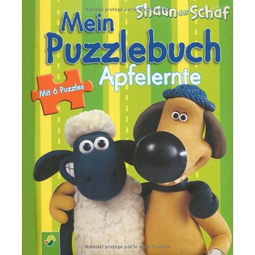 - Shaun das Schaf: Mein Puzzlebuch Apfelernte: 6 Puzzles zu je 6 Teilen - Preis vom 24.05.2022 04:37:49 h