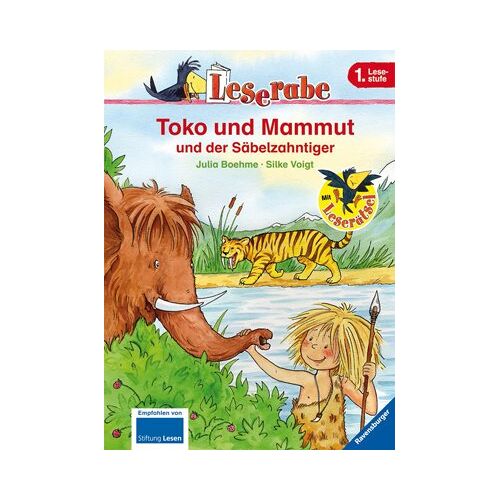 Julia Boehme - GEBRAUCHT Leserabe - 1. Lesestufe: Toko und Mammut und der Säbelzahntiger - Preis vom 28.03.2024 06:04:05 h