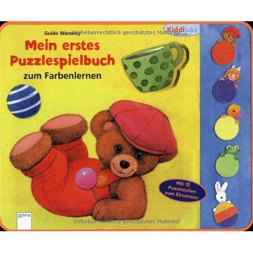 Guido Wandrey – GEBRAUCHT Mein erstes Puzzlespielbuch zum Farbenlernen – Preis vom 07.01.2024 05:53:54 h