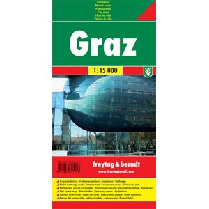 Freytag-Berndt und Artaria KG - GEBRAUCHT Freytag Berndt Stadtpläne, Graz - Maßstab 1:15.000: Innenstadtplan, Straßenverzeichnis, Einbahnen, Radwege - Preis vom 24.04.2024 05:05:17 h