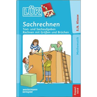 Heinz Vogel - LÜK: Sachrechnen Doppelband: Klasse 5/6 Text- und Sachaufgaben, Rechnen mit Größen und Brüchen - Preis vom 13.10.2026 11:25:28 h Heinz Vogel - LÜK: Sachrechnen Doppelband: Klasse 5/6 Text- und Sachaufgaben, Rechnen mit Größen und Brüchen - Preis vom 13.10.2026 11:25:28 h