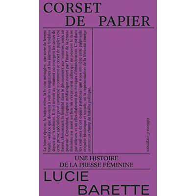 Lucie Barette - GEBRAUCHT Corset de papier : une histoire de la presse féminine - Preis vom 19.07.2026 19:37:31 h Lucie Barette - GEBRAUCHT Corset de papier : une histoire de la presse féminine - Preis vom 19.07.2026 19:37:31 h