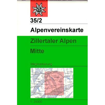 Deutscher Alpenverein - GEBRAUCHT Zillertaler Alpen - Mitte: Topographische Karte 1:25.000 - Preis vom 17.07.2026 15:43:18 h Deutscher Alpenverein - GEBRAUCHT Zillertaler Alpen - Mitte: Topographische Karte 1:25.000 - Preis vom 17.07.2026 15:43:18 h