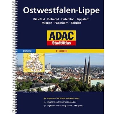 ADAC Kartografie - GEBRAUCHT ADAC StadtAtlas Ostwestfalen-Lippe mit Bielefeld, Detmold, Gütersloh, Lippstadt,: Minden, Paderborn, Rahden 1:20 000 - Preis vom 23.07.2026 19:55:13 h ADAC Kartografie - GEBRAUCHT ADAC StadtAtlas Ostwestfalen-Lippe mit Bielefeld, Detmold, Gütersloh, Lippstadt,: Minden, Paderborn, Rahden 1:20 000 - Preis vom 23.07.2026 19:55:13 h