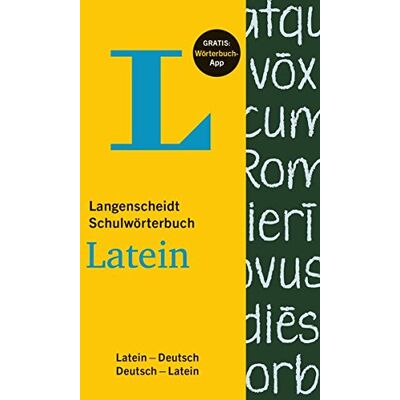 Langenscheidt - GEBRAUCHT Langenscheidt Schulwörterbuch Latein - Buch mit App: Latein-Deutsch/Deutsch-Latein (Langenscheidt Schulwörterbücher) - Preis vom 02.08.2026 23:34:20 h Langenscheidt - GEBRAUCHT Langenscheidt Schulwörterbuch Latein - Buch mit App: Latein-Deutsch/Deutsch-Latein (Langenscheidt Schulwörterbücher) - Preis vom 02.08.2026 23:34:20 h