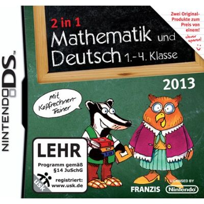Franzis Buch & Software Verlag - GEBRAUCHT Mathe und Deutsch 1.-4. Klasse 2013 - Preis vom 02.08.2026 23:34:20 h Franzis Buch & Software Verlag - GEBRAUCHT Mathe und Deutsch 1.-4. Klasse 2013 - Preis vom 02.08.2026 23:34:20 h