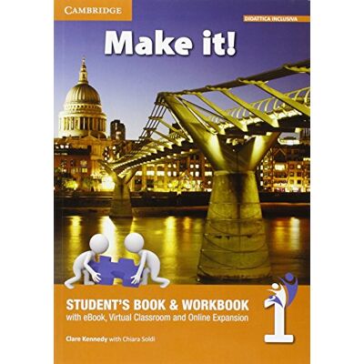 Clare Kennedy - GEBRAUCHT Make It! Level 1 Student's Book and Workbook with Ebook, Virtual Classroom and Online Expansion - Preis vom 21.07.2026 19:43:26 h Clare Kennedy - GEBRAUCHT Make It! Level 1 Student's Book and Workbook with Ebook, Virtual Classroom and Online Expansion - Preis vom 21.07.2026 19:43:26 h