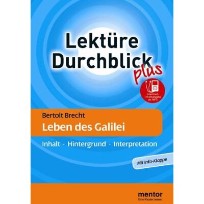 Volker Steenblock - GEBRAUCHT Bertolt Brecht: Leben des Galilei - Buch mit MP3-Download: Inhalt - Hintergrund - Interpretation (Lektüre Durchblick Deutsch plus) - Preis vom 05.08.2026 15:52:02 h Volker Steenblock - GEBRAUCHT Bertolt Brecht: Leben des Galilei - Buch mit MP3-Download: Inhalt - Hintergrund - Interpretation (Lektüre Durchblick Deutsch plus) - Preis vom 05.08.2026 15:52:02 h