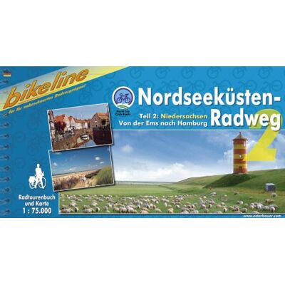 Esterbauer - GEBRAUCHT Nordseeküsten-Radweg. 1:75000: bikeline Radtourenbuch, Nordseeküsten-Radweg Teil 2: Niedersachsen. Von der Ems nach Hamburg, wetterfest/reißfest, GPS-Tracks Download - Preis vom 31.07.2026 03:16:51 h Esterbauer - GEBRAUCHT Nordseeküsten-Radweg. 1:75000: bikeline Radtourenbuch, Nordseeküsten-Radweg Teil 2: Niedersachsen. Von der Ems nach Hamburg, wetterfest/reißfest, GPS-Tracks Download - Preis vom 31.07.2026 03:16:51 h