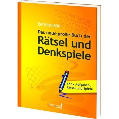GEBRAUCHT Das neue große Buch der Rätsel- und Denkspiele: 222 x Aufgaben, Rätsel und Spiele - Preis vom 19.07.2026 19:37:31 h GEBRAUCHT Das neue große Buch der Rätsel- und Denkspiele: 222 x Aufgaben, Rätsel und Spiele - Preis vom 19.07.2026 19:37:31 h
