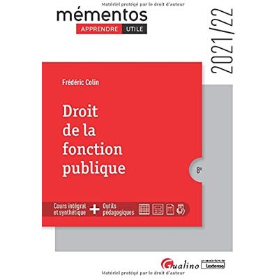 Frédéric Colin - GEBRAUCHT Droit de la fonction publique : 2021-2022 - Preis vom 21.07.2026 19:43:26 h Frédéric Colin - GEBRAUCHT Droit de la fonction publique : 2021-2022 - Preis vom 21.07.2026 19:43:26 h